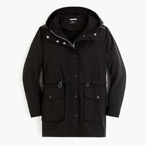 J. Crew Rain Jacket. size large